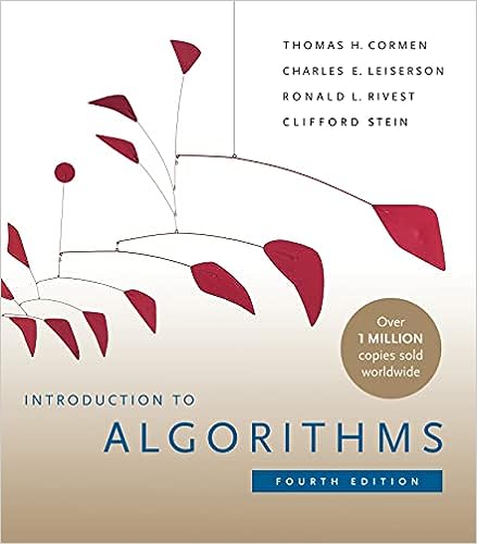 INTRODUCTION TO ALGORITHMS
