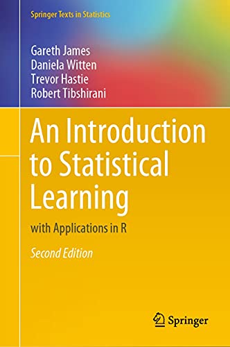 AN INTRODUCTION TO STATISTICAL LEARNING